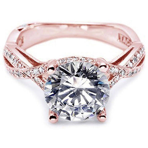Rose engagement ring